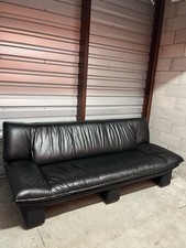 Italian black leather for sale  San Pablo
