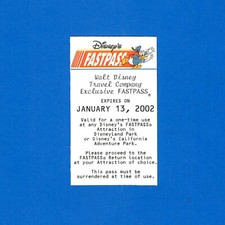 Rare fastpass disneyland for sale  Whippany