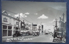 Cartão postal RPPC Juarez México cena de rua década de 1940 comprar usado  Enviando para Brazil