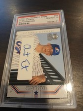 2002 Upper Deck Future Gems Autographed Clint Everts Signed Card #97 ( PSA 10 ) na sprzedaż  Wysyłka do Poland