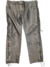 leather motorcycle chaps for sale  UK