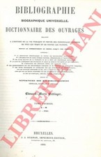 Oettinger bibliographie biogra usato  Italia
