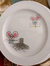 Kindergeschirr teller maus gebraucht kaufen  Düsseldorf