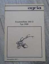 Agria einradhacke 2100 gebraucht kaufen  Recke