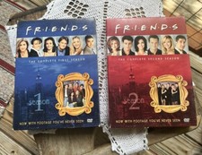 Friends Season 1 & 2 DVD Sets All In Folder Jackets - 8 DVD's Total Excellent! comprar usado  Enviando para Brazil