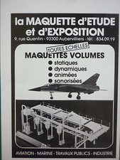 1985 pub maquette d'occasion  Yport