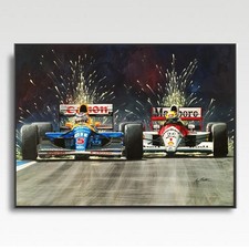 Senna mansell spain for sale  GILLINGHAM