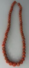 Collana corallo radice usato  Torre del Greco
