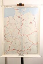 Schulwandkarte bundesrepublik  gebraucht kaufen  Untersiemau