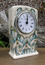 Moorcroft giselle clock for sale  SHEFFIELD
