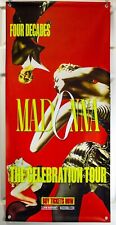 Pôster promocional Madonna "The Celebration Tour" vinil banner (100 x 50) concerto 2023 comprar usado  Enviando para Brazil