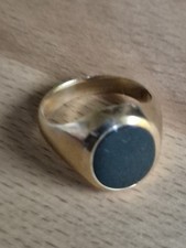 Vintage blutstein siegelring gebraucht kaufen  Schifferstadt