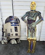 Vintage Star Wars Loja de Publicidade Exibições C-3PO e R2-D2 Correios USPS comprar usado  Enviando para Brazil