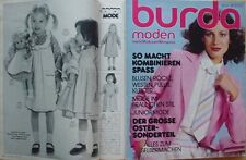 Burda moden märz gebraucht kaufen  Kempten (Allgäu)