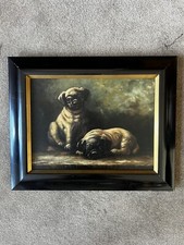 Antique oil canvas for sale  LONDON