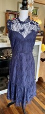 Blue lace dress for sale  Accident