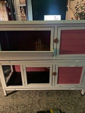 Pink white heart for sale  Biglerville