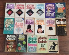 Lot Of 17 Agatha Christie Mystery Paperback Book Lot comprar usado  Enviando para Brazil