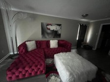 Sectional couch ottoman for sale  Memphis
