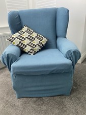 Wing back chair for sale  BARRY