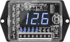 Voltímetro e sequenciador digital automotivo Taramps VTS 5.1 LED azul automotivo C comprar usado  Enviando para Brazil