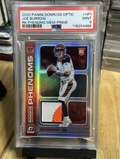 🔥 2020 Panini Donruss Optic Joe Burrow Rookie Phenom Patch 15/50 PSA 9 🔥 comprar usado  Enviando para Brazil