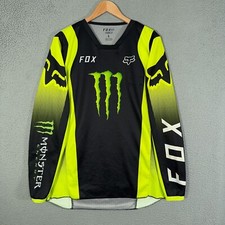 Camiseta Fox Racing 180 Monster Energy Grande Moto Moter Cross Bike Logotipo FALHA comprar usado  Enviando para Brazil