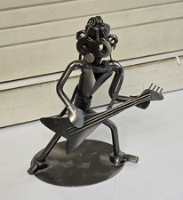 Porcas e parafusos para guitarrista Flying V metal músico estatueta música presente, usado comprar usado  Enviando para Brazil