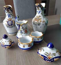 Huilier vinaigrier faience d'occasion  Le Havre-