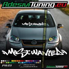 Adesivo most wanted usato  Nole