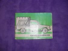 Chrysler owners handbook for sale  HORNCHURCH