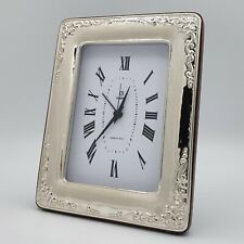 Orologio sveglia argento usato  Italia