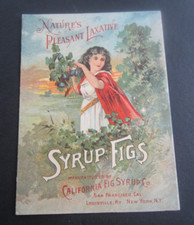 Folheto publicitário 1894 CALIFORNIA FIG SYRUP Co. - São Francisco CA. - YOSEMITE comprar usado  Enviando para Brazil