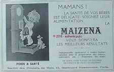 Publicite maizena bebe d'occasion  Cires-lès-Mello