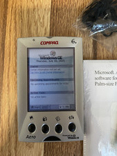 Compaq Aero 2100 Color Palm PC + Stylus + Manuais + CDs - TESTADO comprar usado Compaq Aero 2100 Color Palm PC + Stylus + Manuais + CDs - TESTADO comprar usado  Enviando para Brazil