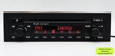 Audi concert radio gebraucht kaufen  Gründau
