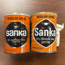 Vintage sanka caffein for sale  Economy