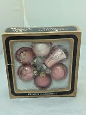 Vintage pink glass for sale  CONGLETON