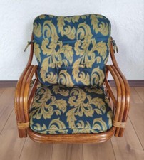 Cadeira de vime japonesa vintage de vime girar 360 graus comprar usado  Enviando para Brazil