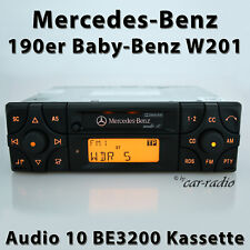 Original Mercedes Audio 10 BE3200 Becker 190er Autoradio W201 C-Klasse Kassette comprar usado  Enviando para Brazil