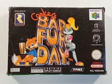 CONKER S BAD FUR DAY NINTENDO 64 (N64) PAL-EUR (COMPLETE - BOX DAMAGED) comprar usado  Enviando para Brazil