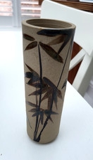 Dragonfly stoneware vase for sale  WIGAN