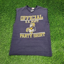 Camisa vintage USNA corte P/M 19x25 Bill The Goat comprar usado  Enviando para Brazil