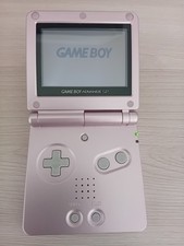 Używany, Przenośna konsola do gier Nintendo Game Boy Advance SP AGS-001 pearl pink NTSC-J na sprzedaż  PL