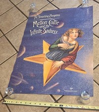 POSTER PROMOCIONAL SMASHING PUMPKINS MELLON COLLIE 1995 adequado para moldura ORIGINAL, usado comprar usado  Enviando para Brazil