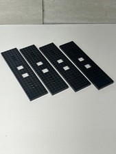 Lote de 4 LEGO base de trem 6x24 3 furos 2x2 recorte preto 92088 comprar usado  Enviando para Brazil