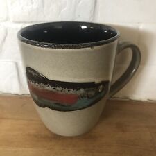 Caneca Trout Lodge Better Homes and Gardens xícara de café canecas de chá peixe pescador comprar usado  Enviando para Brazil