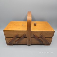 Vintage wooden sewing for sale  Cary