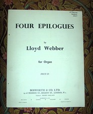 Lloyd webber four for sale  LOOE