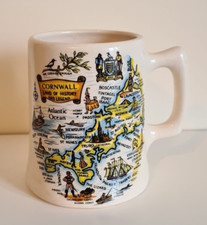 Vintage cornwall map for sale  CHESTER